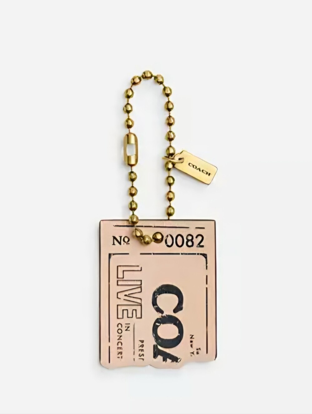 COACH Live In Concert Bag Charm